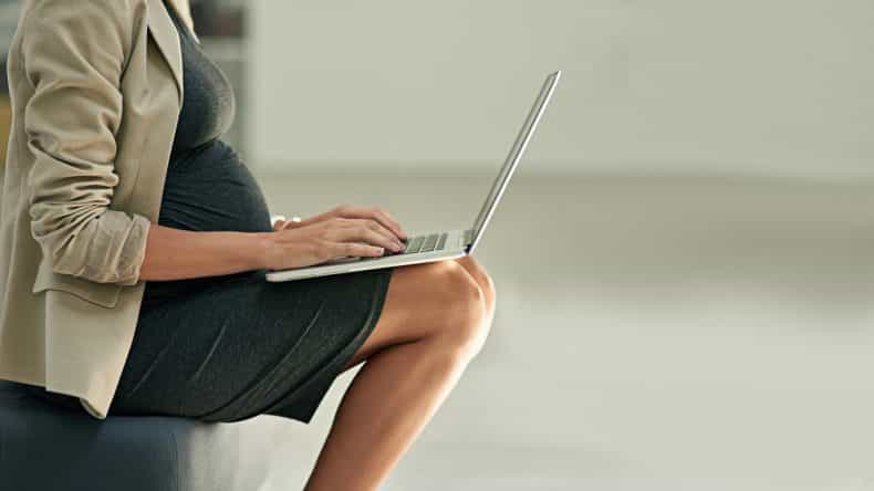 Is working right up until your due date safe for your baby?