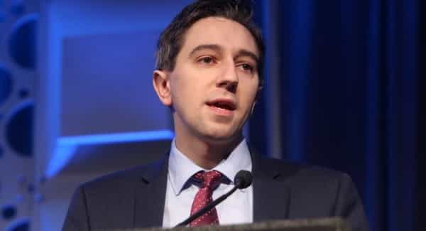 Simon Harris says his family were ‘very frightened’ at protesters gathering at their home