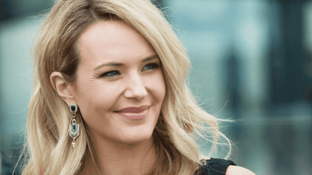 Aoibhín Garrihy looked incredible in this €89 Mango dress at the IFTA Awards last night