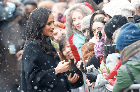 Just gorgeous! We are big fans of Meghan Markle’s latest maternity style