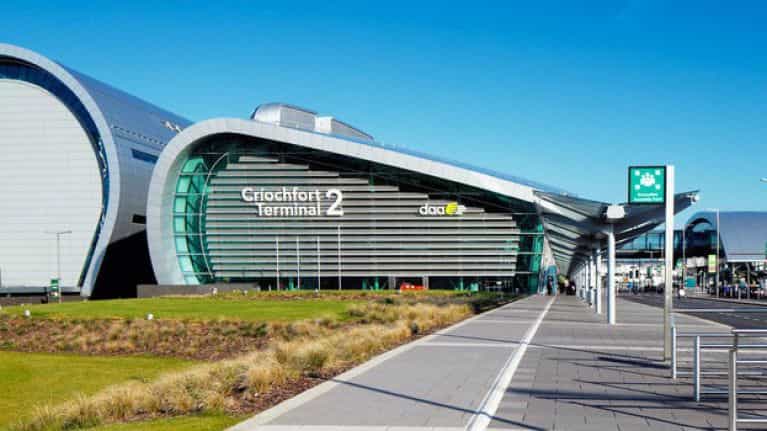 Hundreds of passengers that were stranded in Dublin Airport had to sleep on the floor Hundreds of passengers that were stranded in Dublin Airport had to sleep on the floor