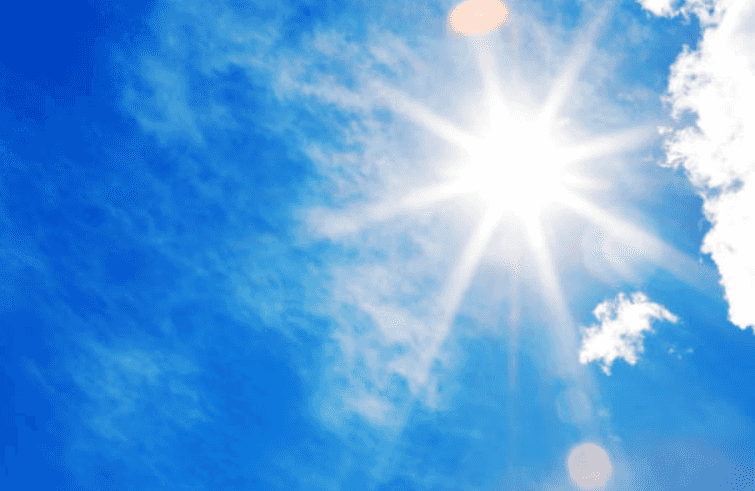 We’re in for a day full of sun, high temperatures and NO rain We’re in for a day full of sun, high temperatures and NO rain