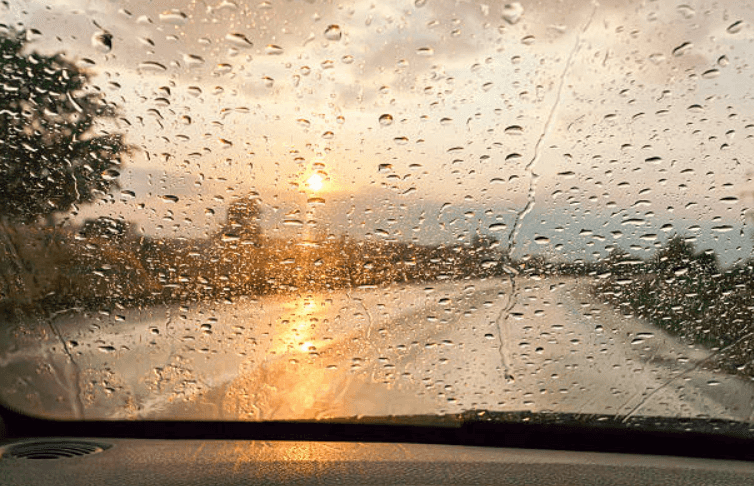 The weather is going to be a mixed bag today with both sun and rain The weather is going to be a mixed bag today with both sun and rain