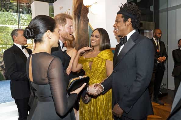 Here’s what Meghan Markle and Beyoncé said to each other at the Lion King premiere