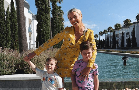 We found a gorgeous dupe of Pippa O’Connor’s yellow pussy bow blouse