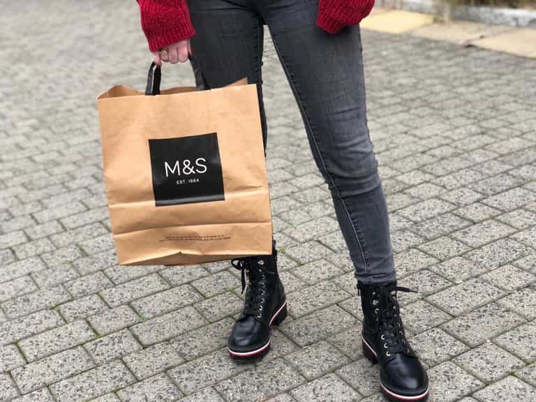 The €34 Marks and Spencers jumper which would be a cosy dream on wintry mornings