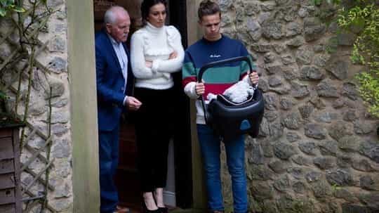 ‘It’s a very strange situation’: Emmerdale’s Matthew Wolfenden on David and Jacob’s Christmas baby plot