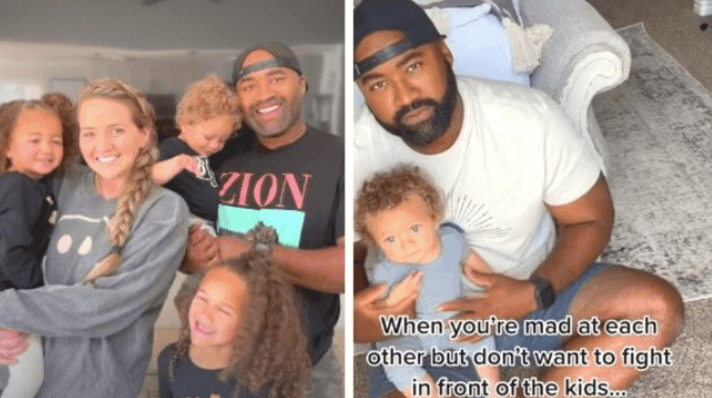 Parents are sharing hilarious ways they stop themselves bickering in front of their kids