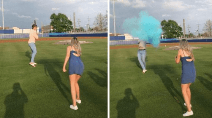 The internet calls this dad’s reaction to viral TikTok gender reveal a ‘big red flag