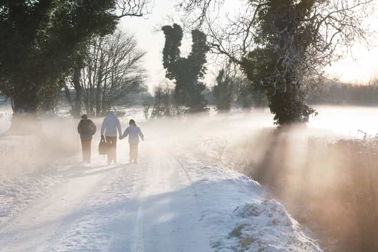 No word on school closures as heavy snow is predicted and temperatures continue to plummet No word on school closures as heavy snow is predicted and temperatures continue to plummet