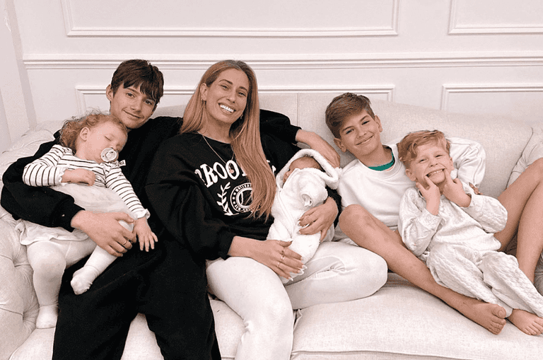 Stacey Solomon shares first look at new tattoo dedicated to her children Stacey Solomon shares first look at new tattoo dedicated to her children