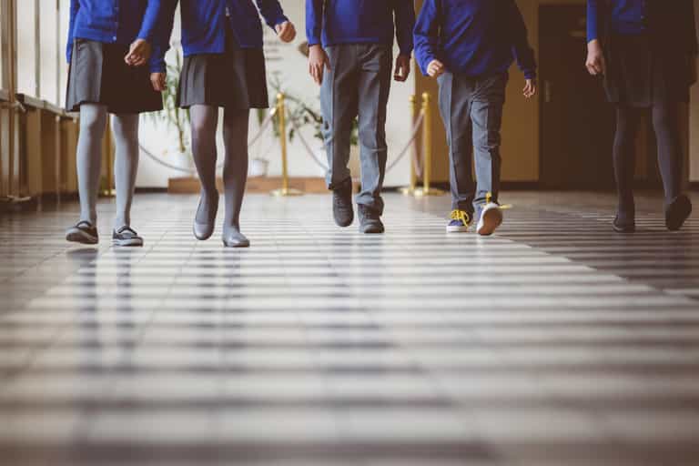Gender neutral uniforms introduced in school as it welcomes girls for the first time in 135 years Gender neutral uniforms introduced in school as it welcomes girls for the first time in 135 years