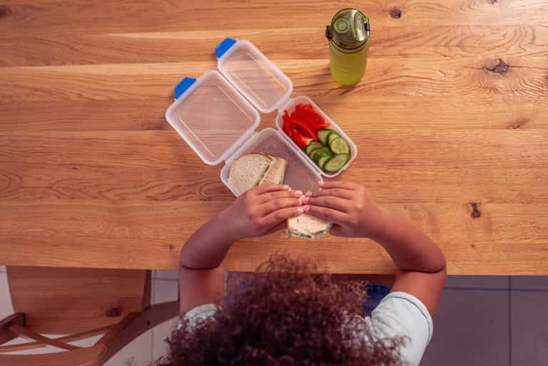 How to encourage your child to eat their lunch at school