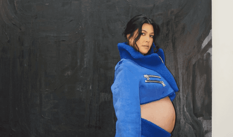 Kourtney Kardashian gives fans a sneak peak at unborn son’s nursery