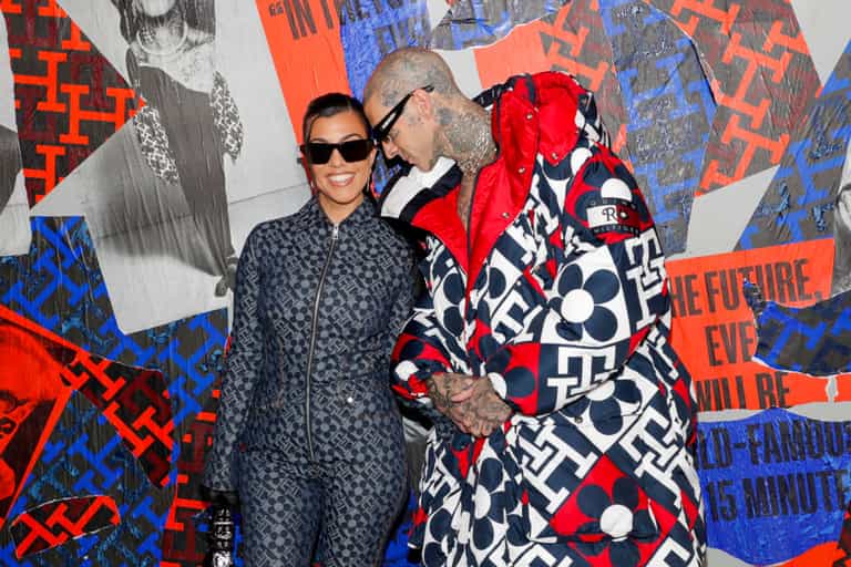 Kourtney Kardashian’s husband Travis Barker lets slip their baby’s name and due date