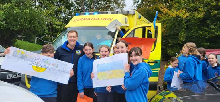 Greystones volunteers embark on 3,500 km journey to deliver vital medical supplies to Ukraine