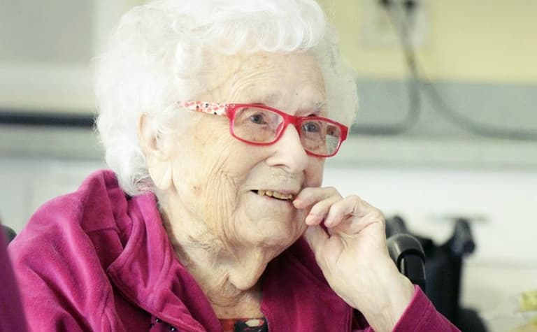 Watch: 110 Year-old Flossie Dickey Is Our Hero Watch: 110 Year-old Flossie Dickey Is Our Hero