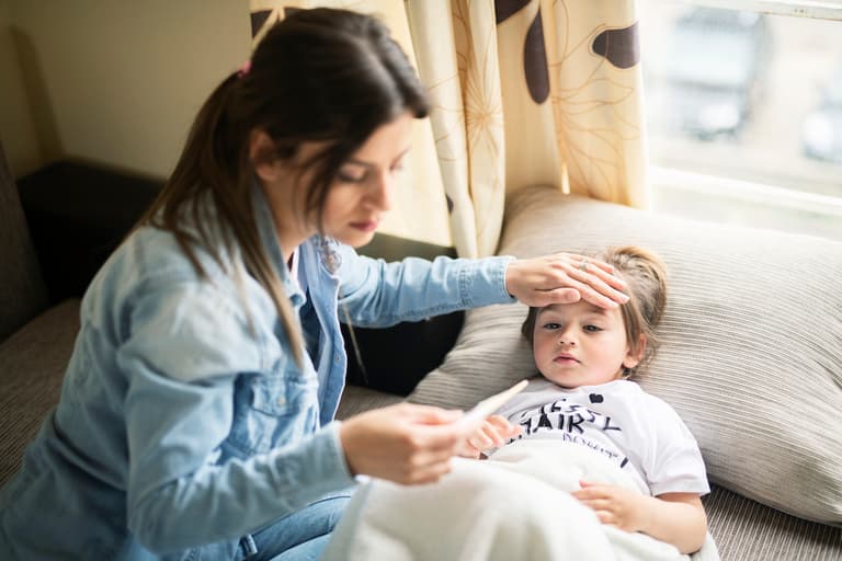 Irish parents urged to keep sick children out of school and creche