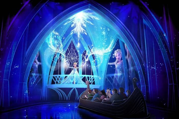 Disney gives a sneak peek of its new Frozen ride Disney gives a sneak peek of its new Frozen ride