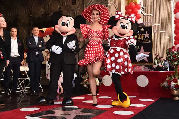Minnie Mouse honoured with star on Walk of Fame FORTY years after Mickey Minnie Mouse honoured with star on Walk of Fame FORTY years after Mickey
