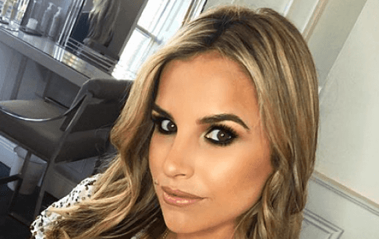 Vogue Williams wore a stunning dress from an Irish designer at the weekend Vogue Williams wore a stunning dress from an Irish designer at the weekend
