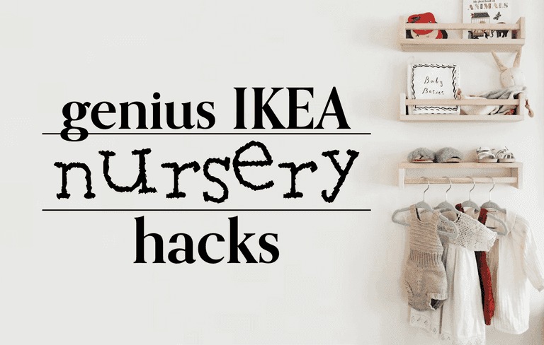 Doing up a nursery? These IKEA nursery hacks are genius Doing up a nursery? These IKEA nursery hacks are genius
