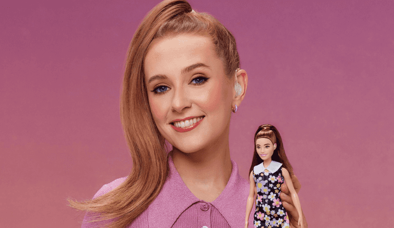 Rose Ayling-Ellis unveils the first Barbie doll with hearing aids Rose Ayling-Ellis unveils the first Barbie doll with hearing aids